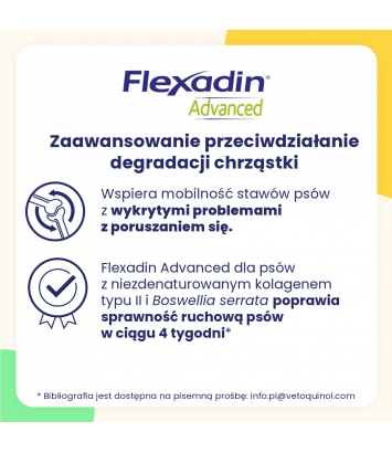 Flexadin Advance 60 kąsków - 2 opakowania