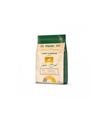 Fitmin Mini Light & Senior Lamb with Beef 2,5kg