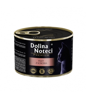 Dolina Noteci dla kota Filet z łososia 185g