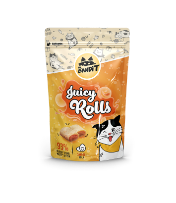 Mr Bandit Juicy Rolls z żółtkiem 40g