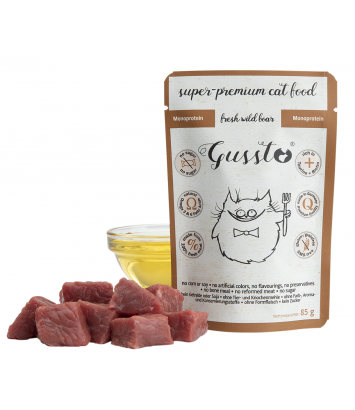 Gussto Fresh Wild Boar 85g