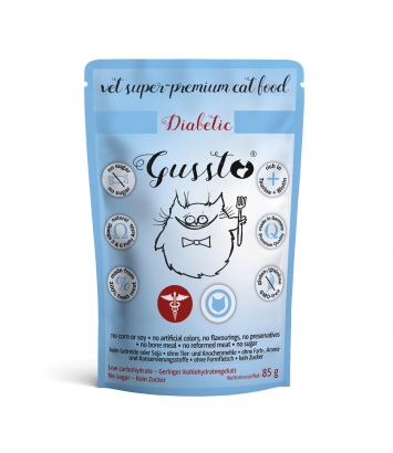 Gussto Vet Kot 85g Diabetic