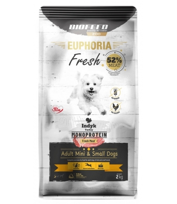 Euphoria Fresh Adult XS/S Indyk 2kg