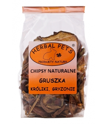 Chipsy naturalne gruszka 75g