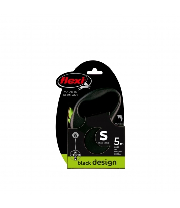 Flexi Black Design S 5m linka