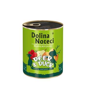 Dolina Noteci Superfood Jeleń i kaczka 800g