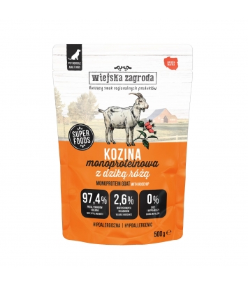 Wiejska Zagroda Monoproteinowa Kozina 500g