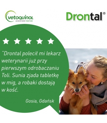 Drontal Dog Flavour 2 tabletki dla psów