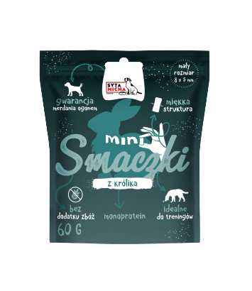 Mini smaczki z królika 60g