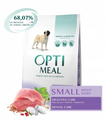 OptiMeal Dog Small Breed Kaczka 1,5kg