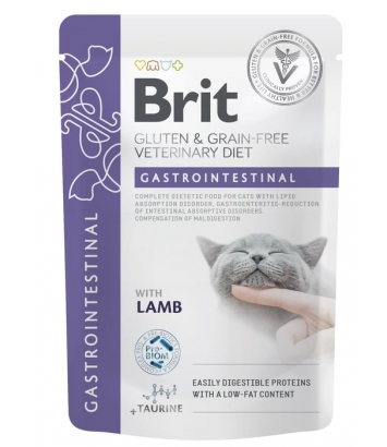 Brit Veterinary Diets Cat GF Gastrointestinal 85g