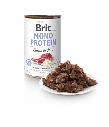 Brit Mono Protein Lamb & Rice 400g