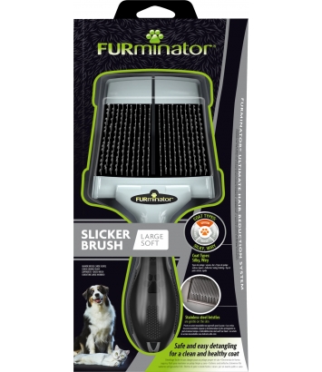 Pudlówka FURminator Slicker Brush Large Soft