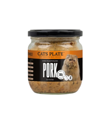 Cats Plate Pork 360g