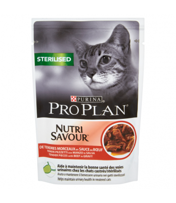 Purina Pro Plan Sterilised wołowina 85g