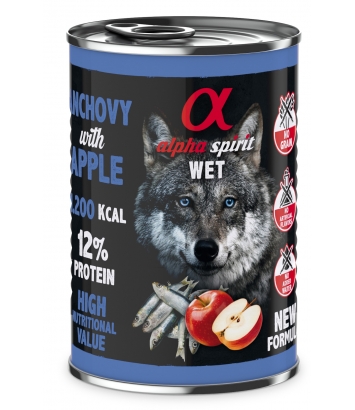 Alpha Spirit anchois jabłko 400g