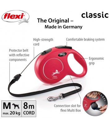 Flexi New Classic M 8m linka