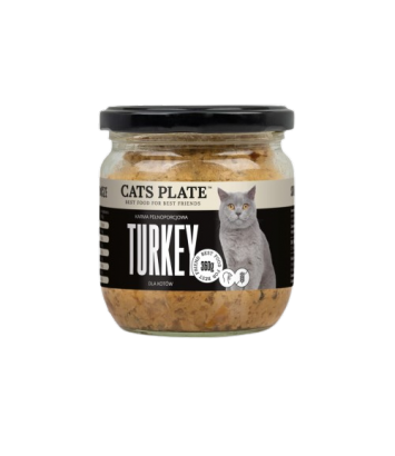 Cats Plate Turkey 360g