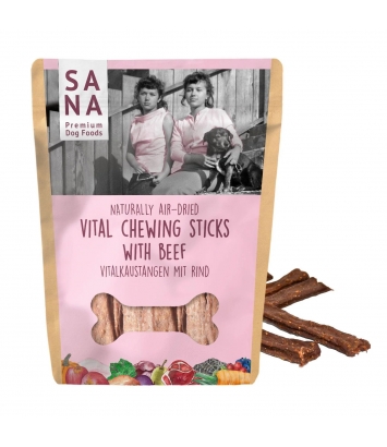 SANADog Chewing Sticks Beef 150g