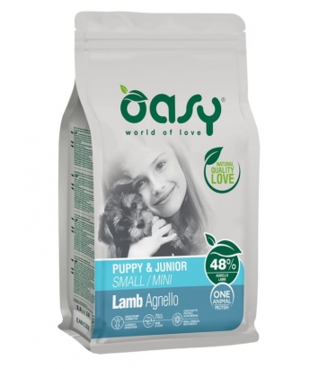 Oasy One Protein Puppy Small & Mini Lamb 2,5kg