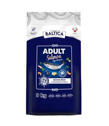 Baltica Salmon Hypoallergenic Medium 9kg