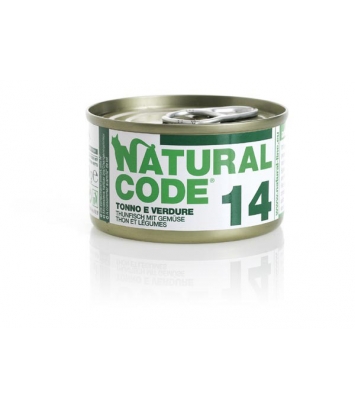 Natural Code Cat 14 Tuna and vegetables 85g