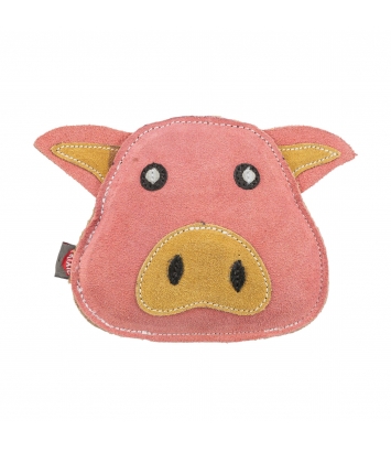 Zabawka skórzana Świnka 19cm