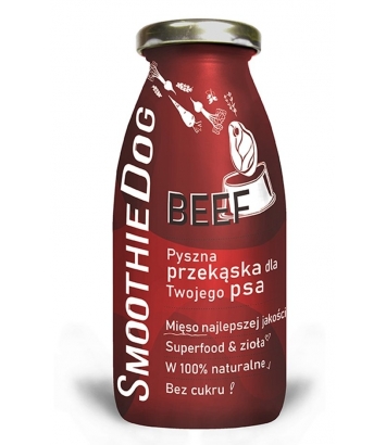 SmoothieDog Wołowina 250ml