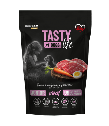 Tasty Dogs Life Junior Cielęcina 500g