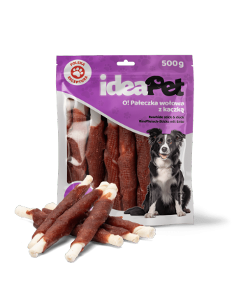 Pałeczka wołowa z kaczką 500g