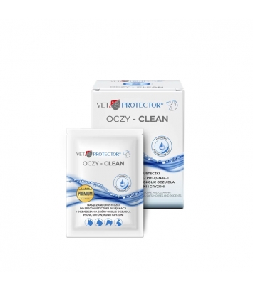 Vet Protector Oczy-Clean 20 chusteczek
