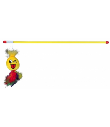 Wędka z maskotką na gumce - 50cm