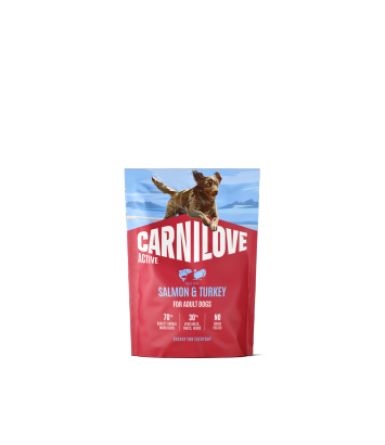 Carnilove Dog 1,5 kg Active Adult Salomn, Turkey