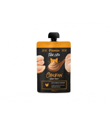 Fitmin For Life Cream Sauce Chicken 100g