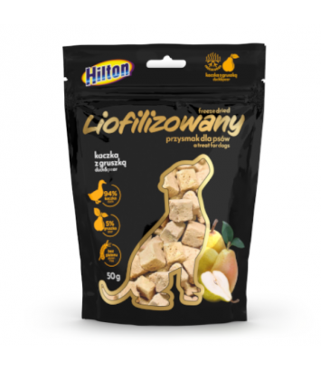 Hilton Liofilizowana kaczka z gruszką 50g