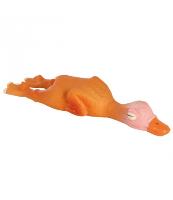 Lateksowa gęś - 14cm - piszcząca
