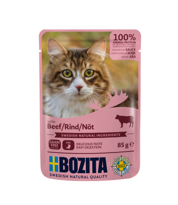 Bozita kawałeczki w sosie z wołowiną 85g