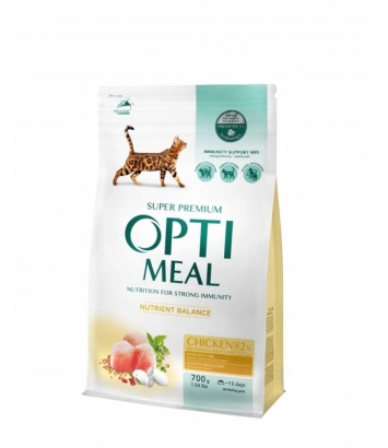OptiMeal Adult Cat Chicken 700g