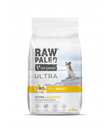 Raw Paleo Ultra Adult Mini Turkey 2kg