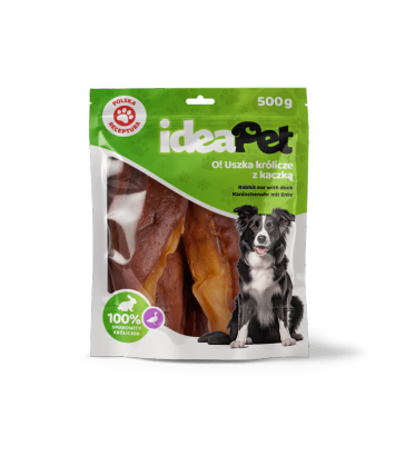 Uszka królicze z kaczką 500g
