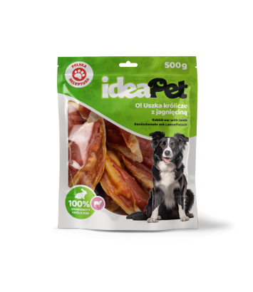 Uszka królicze z jagnięciną 500g