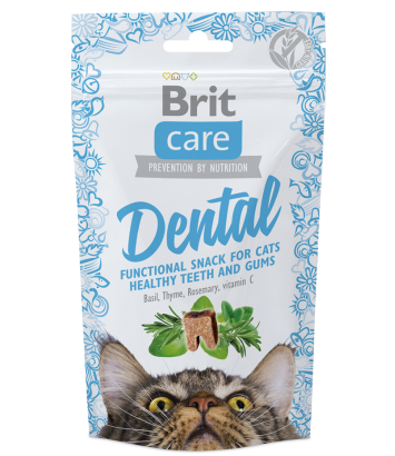 Brit Care Cat Snack Dental 50g