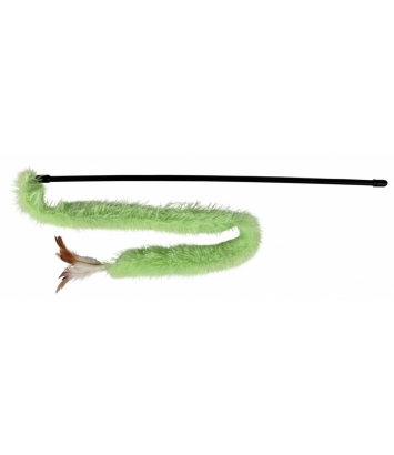 Wędka z pluszowym ogonem - 48 cm