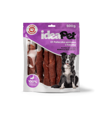 Pałeczka wołowa z kaczką 500g