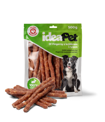 Fingersy z królikiem i ryżem 500g