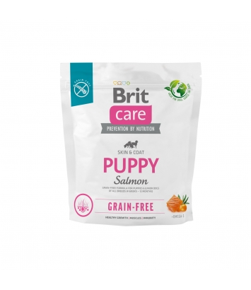 Brit Care Dog Grain-free Puppy Salmon 1kg