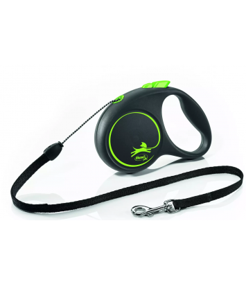 Flexi Black Design XS 3m linka