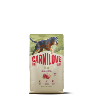 Carnilove Dog 4 kg True Fresh Adult Small Duck