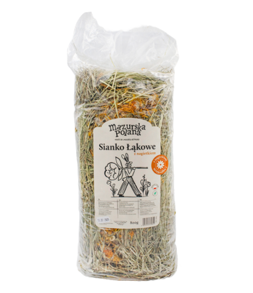 Mazurska Polana Sianko łąkowe z nagietkiem 800g