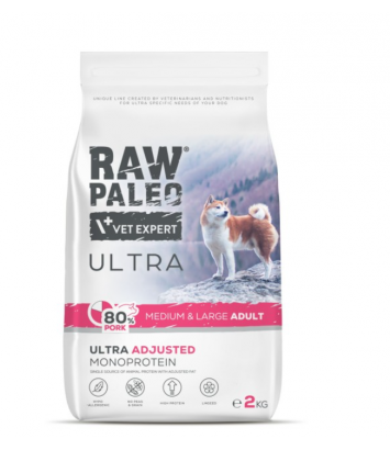 Raw Paleo Ultra Adult Medium/ Large Pork 2kg